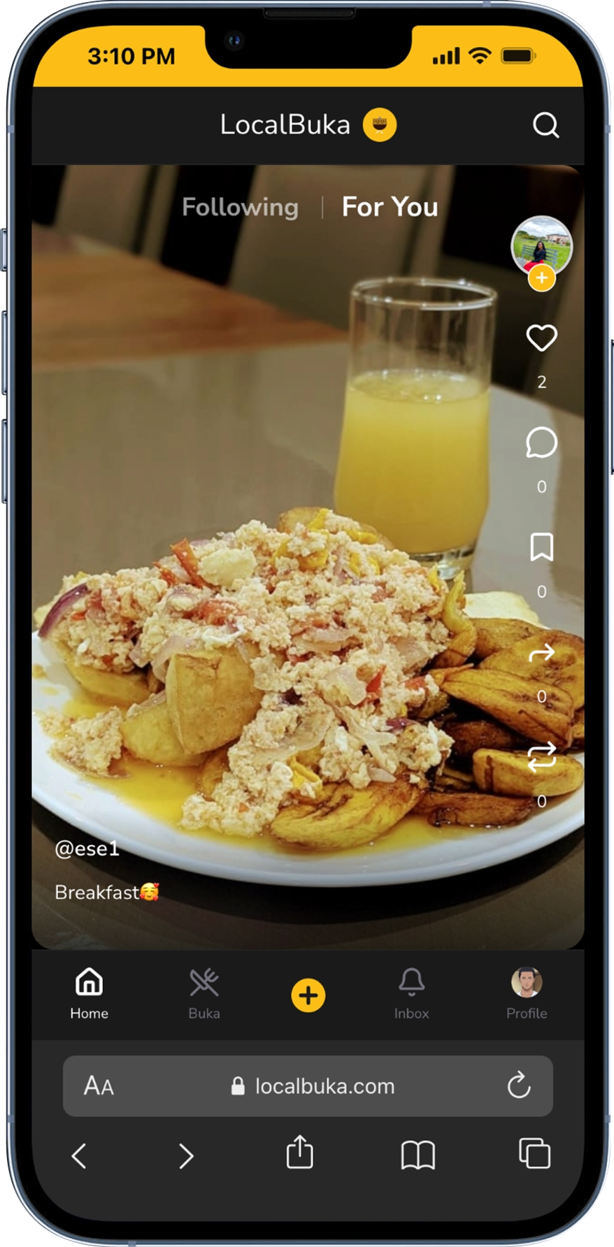 LocalBuka App Feed